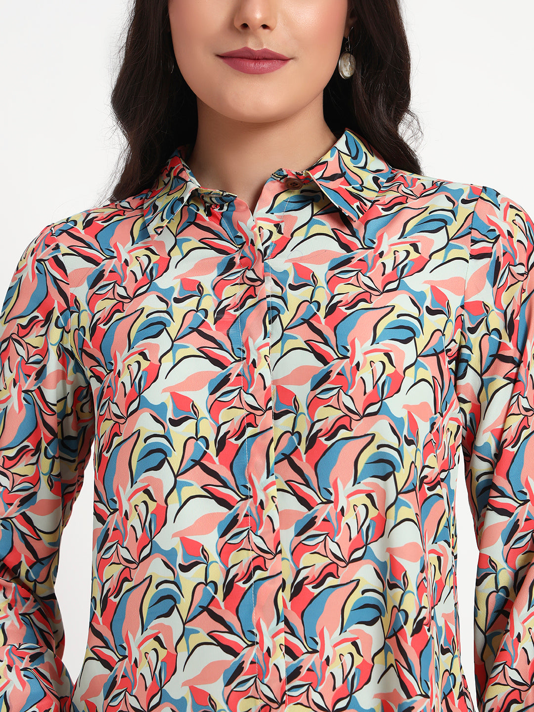 Floral Flow Printed Lounge Co-ord Set with Pockets