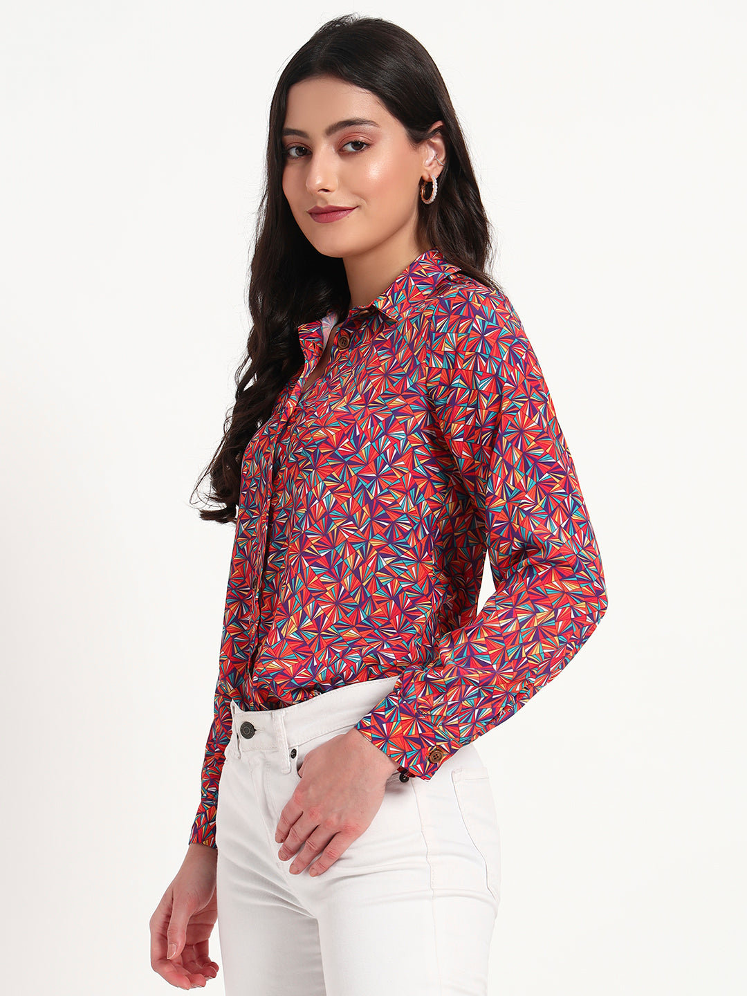 Prism Pop Multicolor Printed Regular Fit Shirt