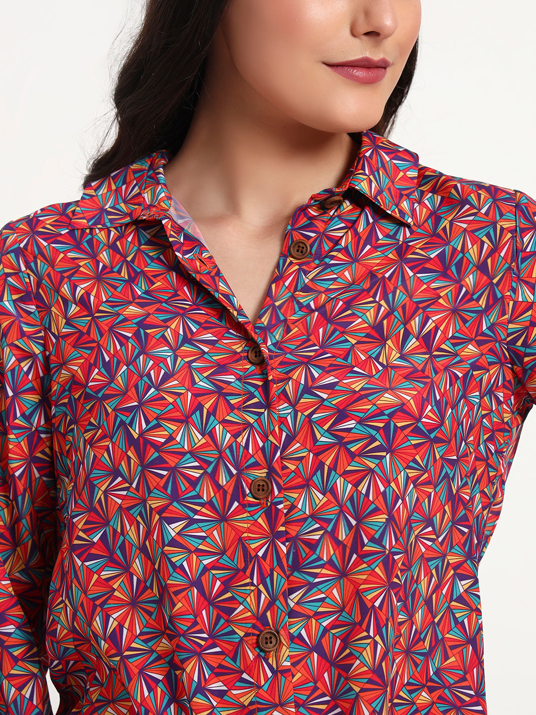 Prism Pop Multicolor Printed Regular Fit Shirt