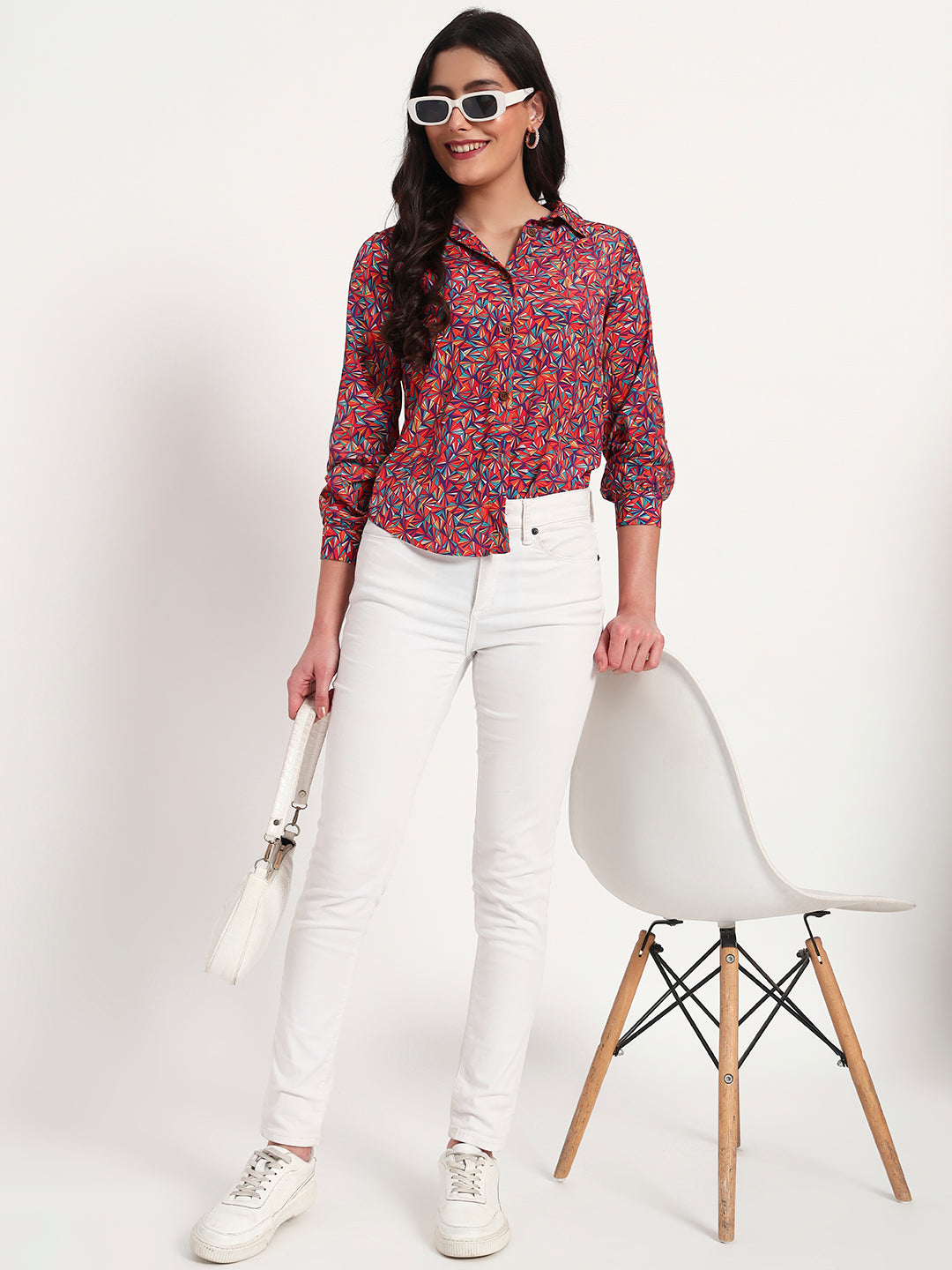 Prism Pop Multicolor Printed Regular Fit Shirt