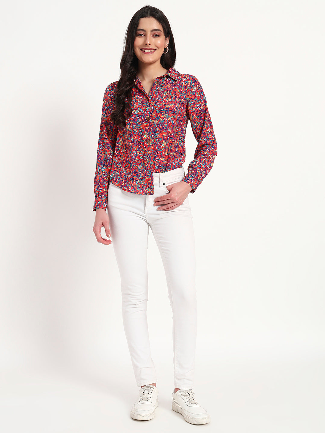 Prism Pop Multicolor Printed Regular Fit Shirt