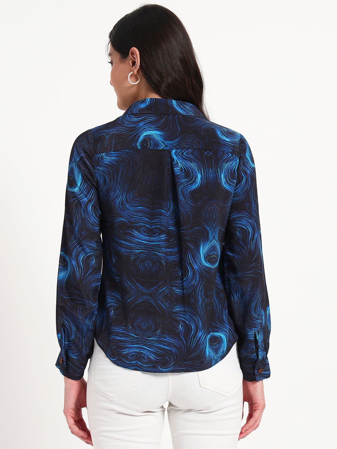 Midnight Marble Swirl Regular Fit Shirt