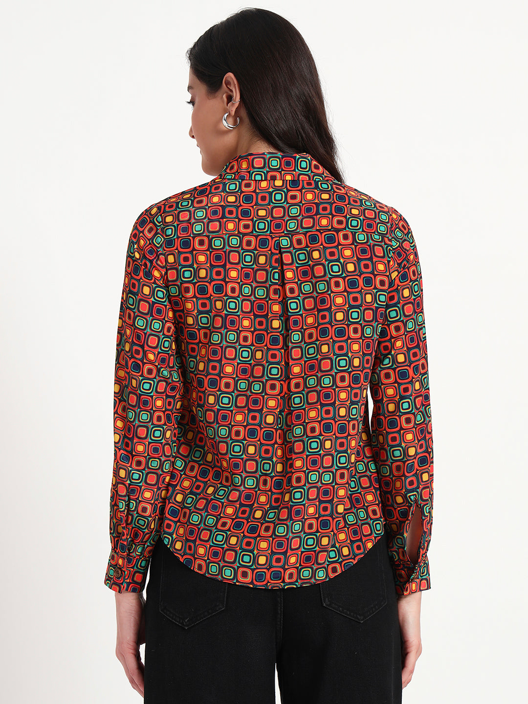 Retro Pop Button-Down Regular Fit Shirt
