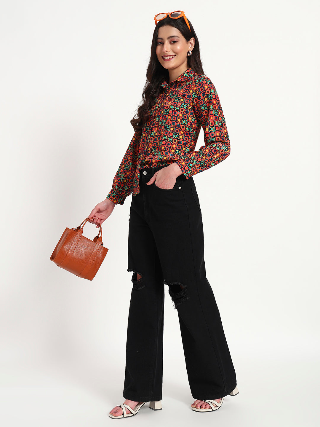 Retro Pop Button-Down Regular Fit Shirt
