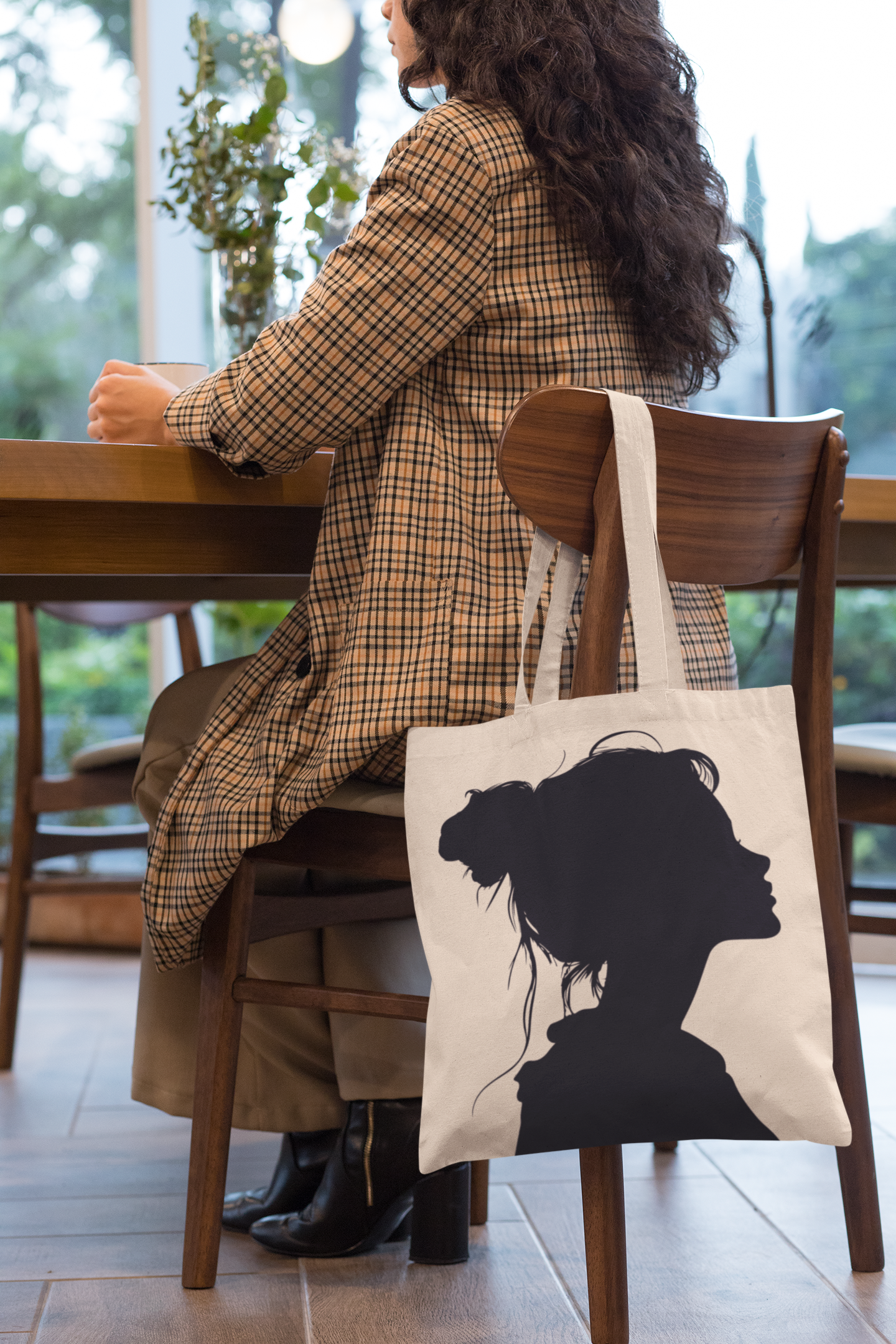 Silhouette Soul Artistic Shadow Tote