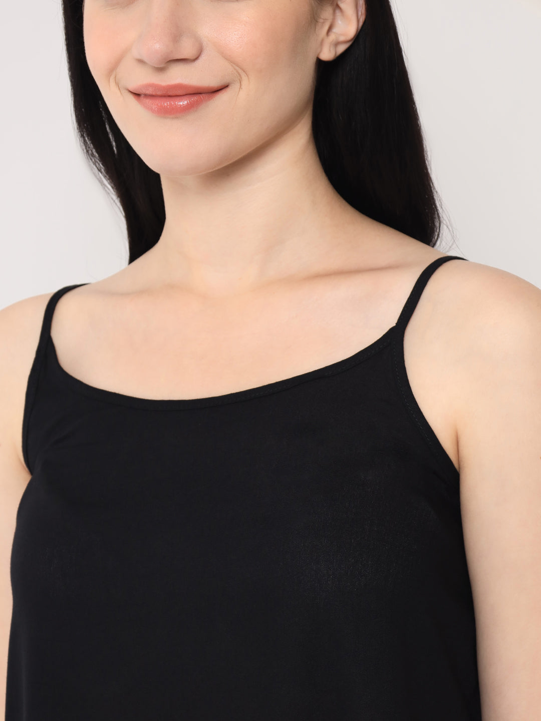 Black - Cami Top & Shorts Set