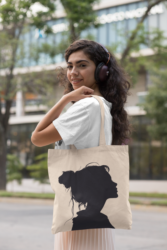 Silhouette Soul Artistic Shadow Tote
